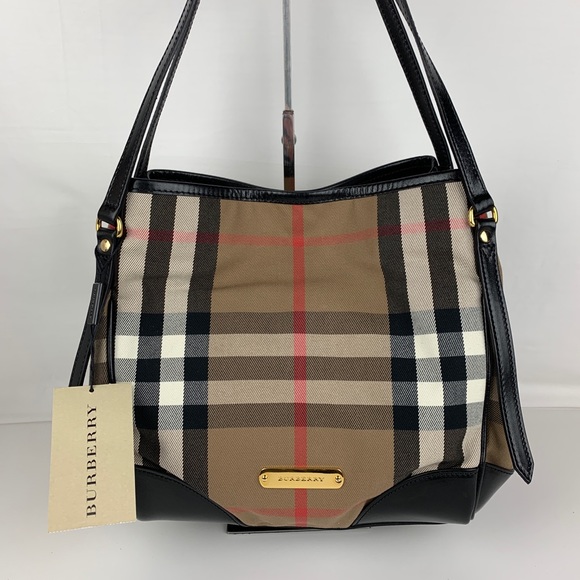 Burberry Handbags - New Burberry Bridle House Check Canterbury Tote